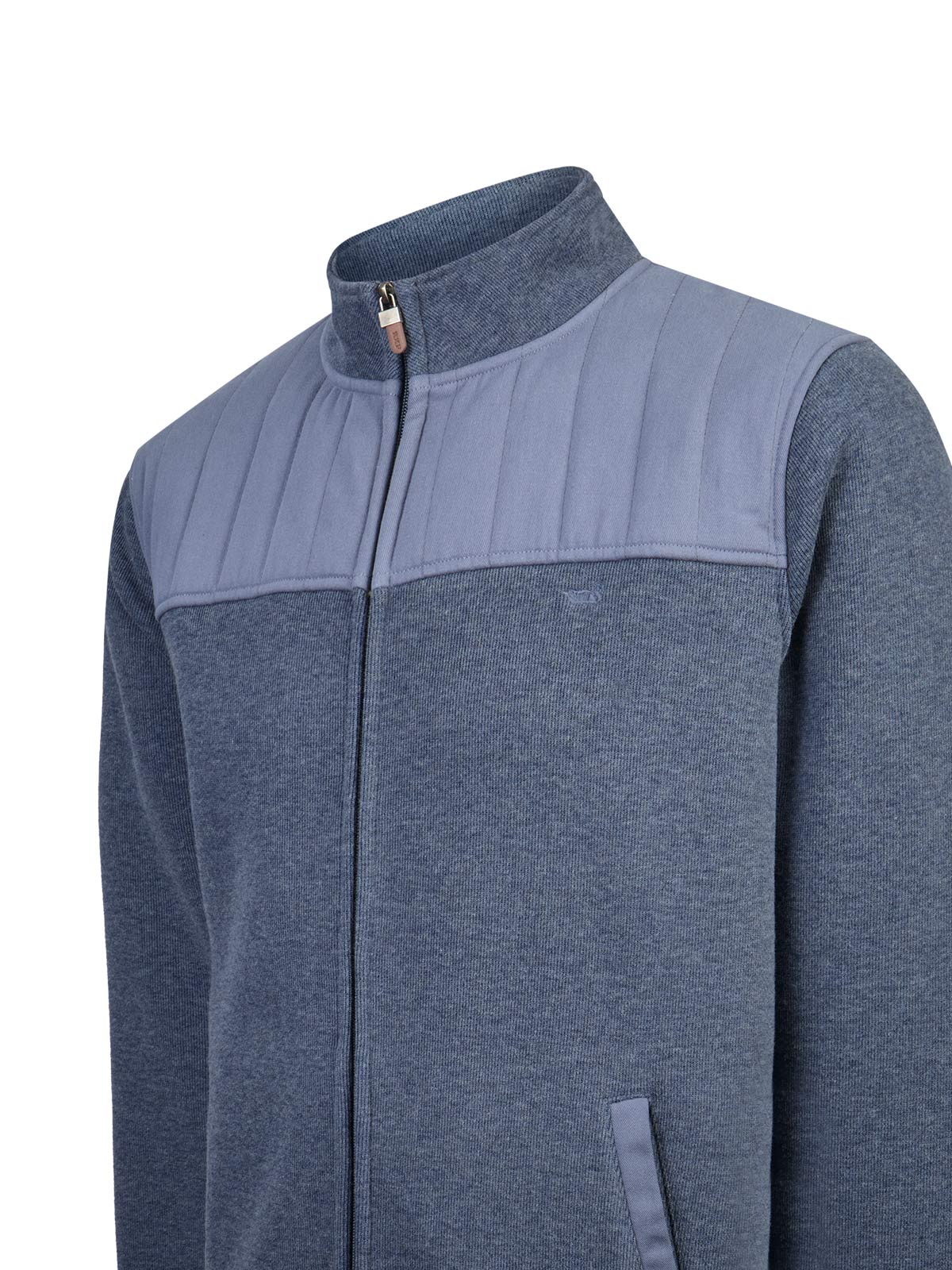 Polar Algodón Orgánico Hombre Parma Azul Rockford