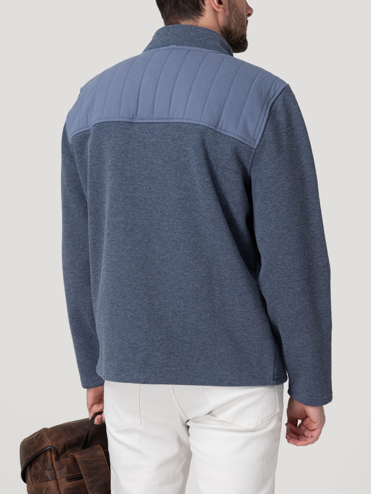 Polar Algodón Orgánico Hombre Parma Azul Rockford