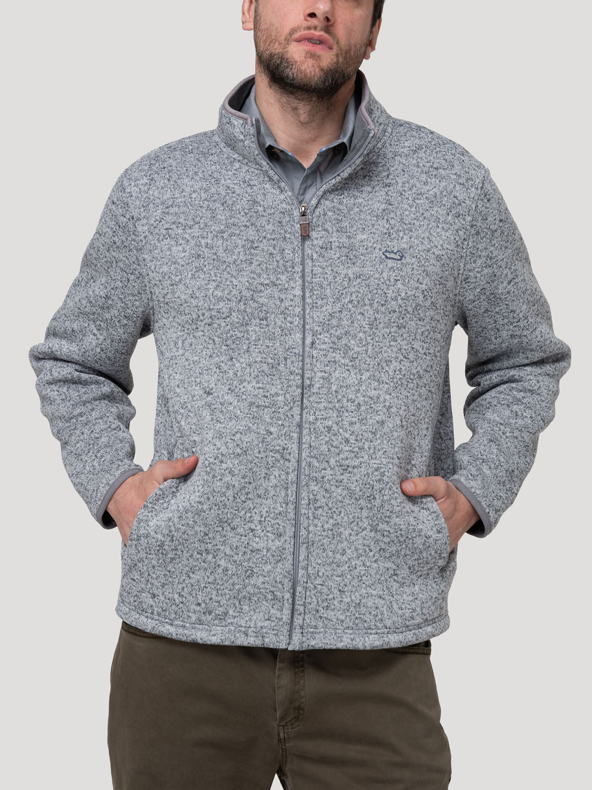 Polar Fibras Recicladas Hombre Arizona Gris Rockford