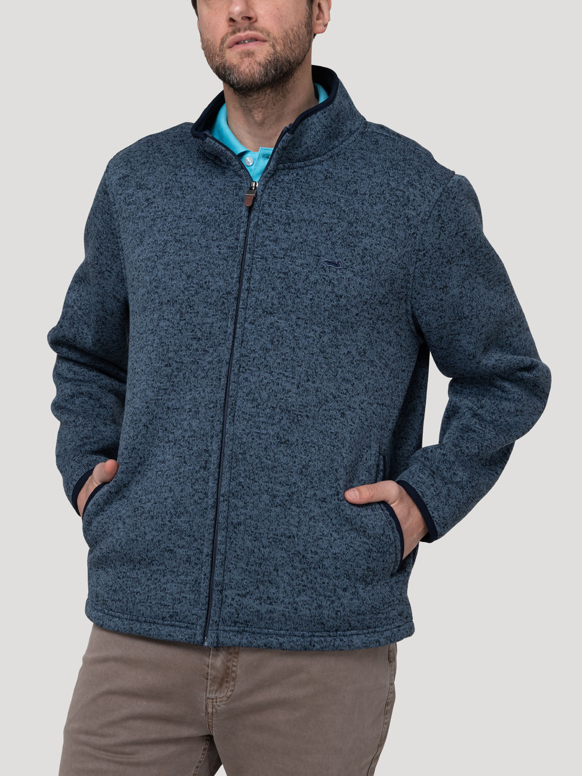 Polar Fibras Recicladas Hombre Arizona Azul Rockford
