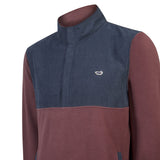 Polar Fibras Recicladas Hombre Glashalf Burdeo Rockford
