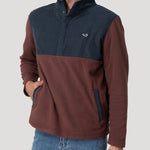 Polar Fibras Recicladas Hombre Glashalf Burdeo Rockford