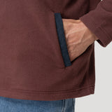 Polar Fibras Recicladas Hombre Glashalf Burdeo Rockford