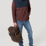Polar Fibras Recicladas Hombre Glashalf Burdeo Rockford