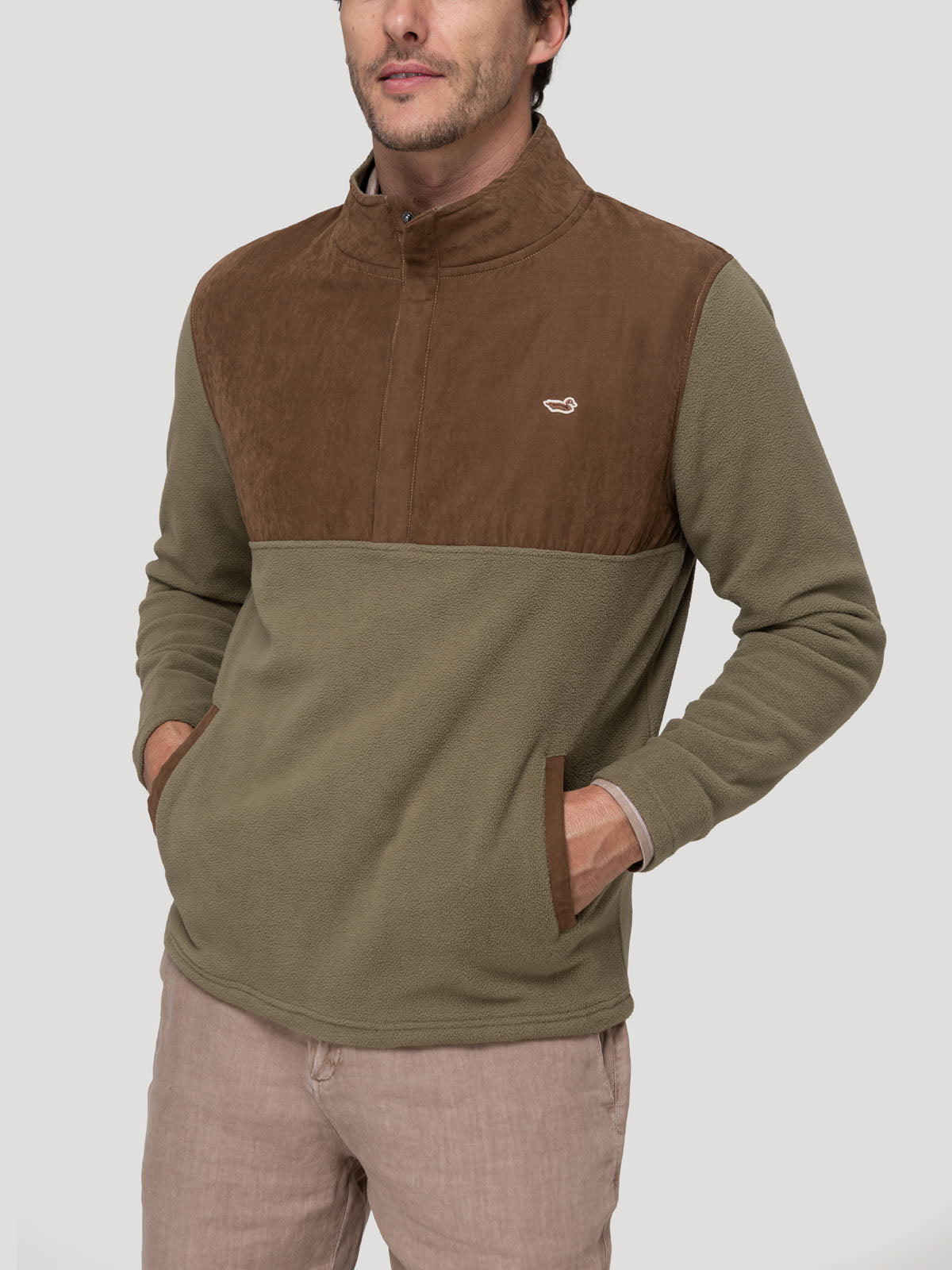 Polar Fibras Recicladas Hombre Glashalf Café Rockford