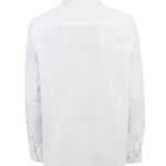Camisa Algodón Hombre Oxford Blanco Rockford