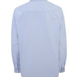 Camisa Algodón Hombre Oxford Celeste Rockford