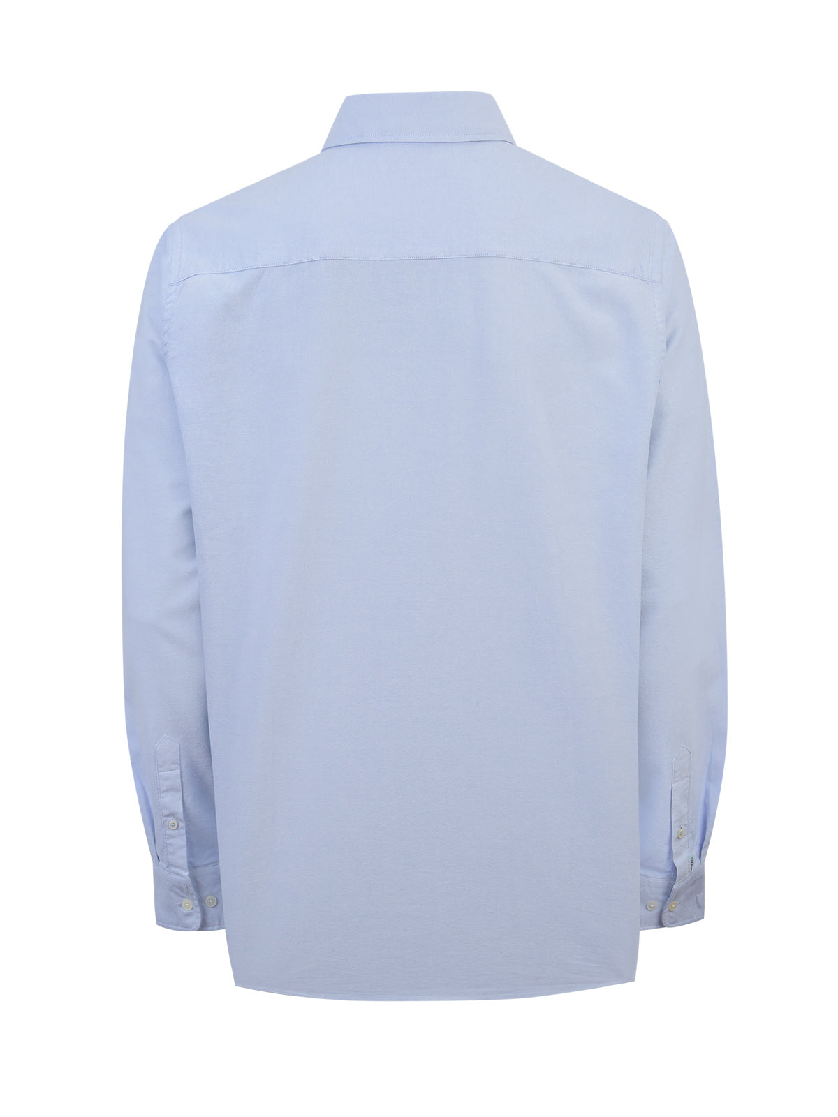 Camisa Algodón Hombre Oxford Celeste Rockford