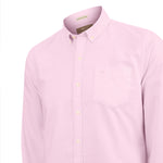 Camisa Algodón Hombre Oxford Rosado Rockford
