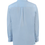 Camisa Algodón Orgánico Hombre Galiton Celeste Rockford
