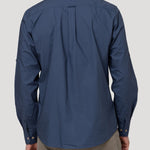 Camisa Algodón Orgánico Hombre Galiton Azul Rockford
