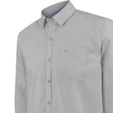 Camisa Algodón Orgánico Hombre Galiton Gris Rockford