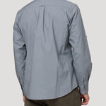 Camisa Algodón Orgánico Hombre Galiton Gris Rockford