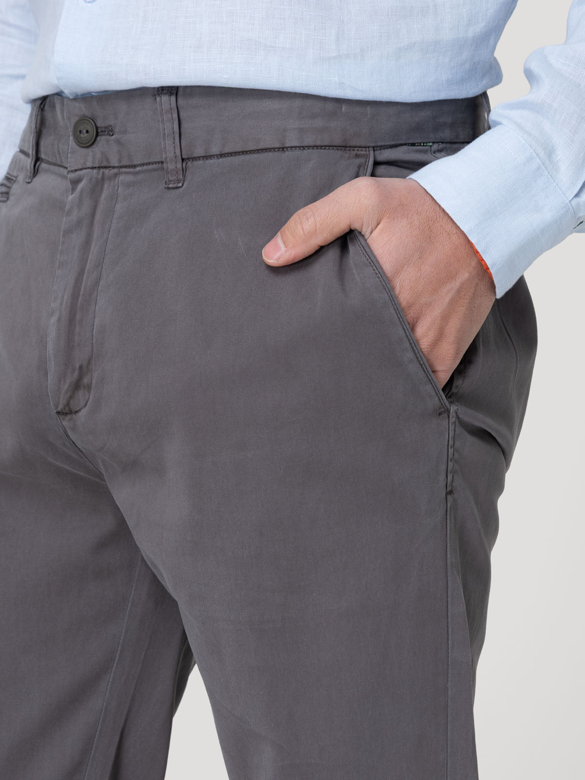 Pantalón Algodón Hombre Napoli Azul Rockford