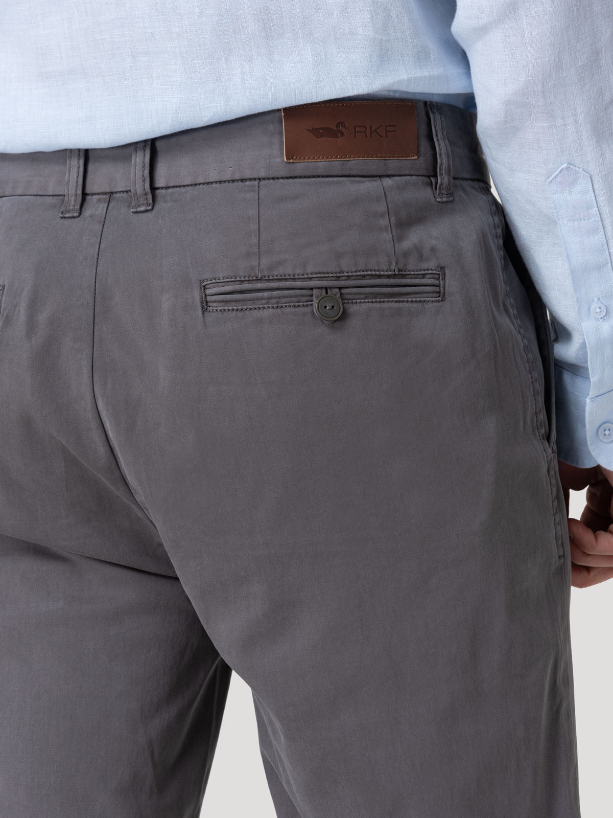 Pantalón Algodón Hombre Napoli Azul Rockford