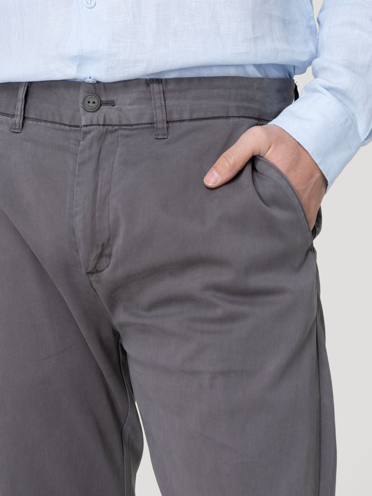 Pantalón Algodón Hombre Napoli Azul Rockford