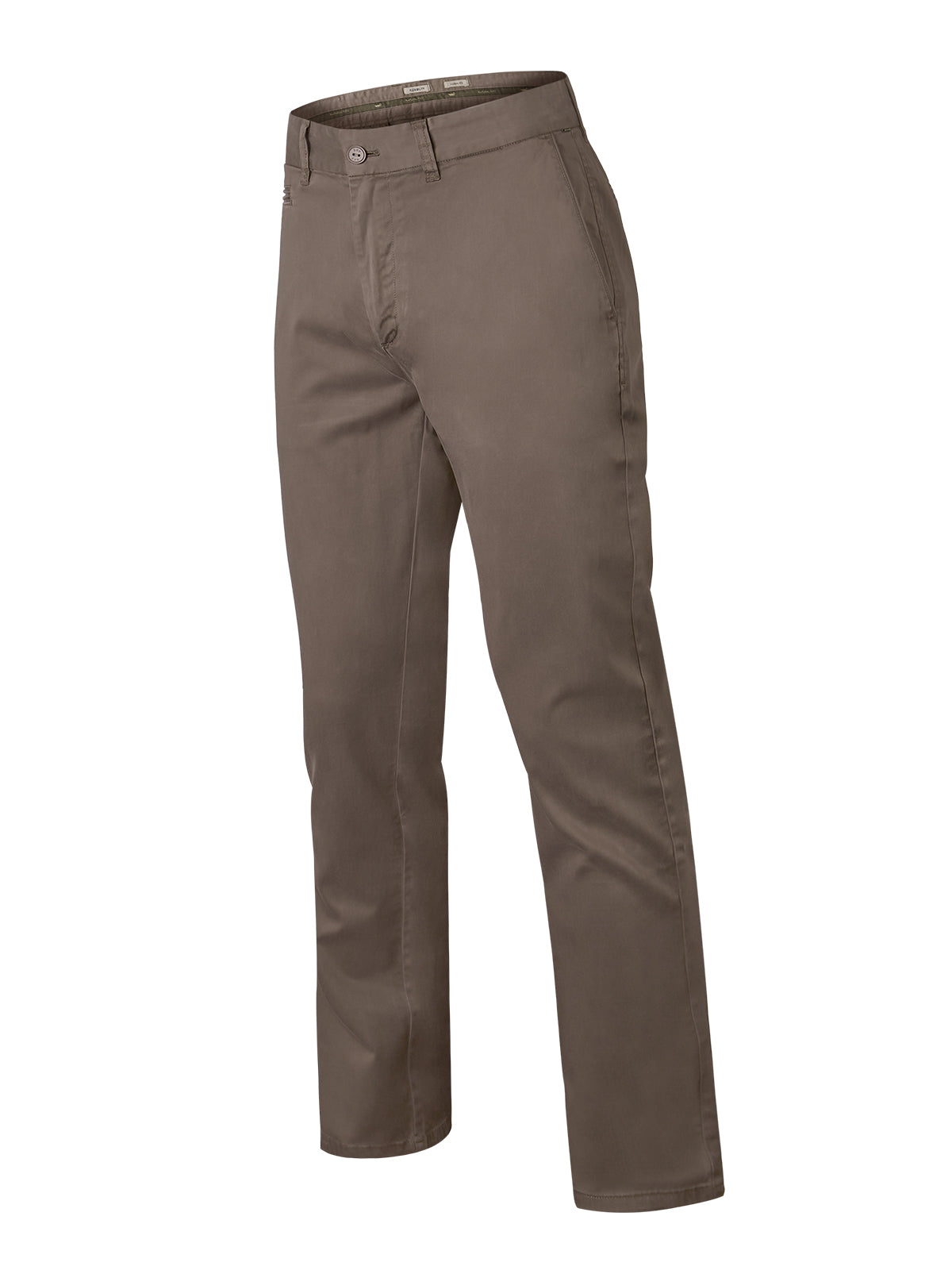 Pantalón Algodón Hombre Napoli Café Rockford