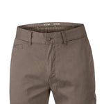Pantalón Algodón Hombre Napoli Café Rockford