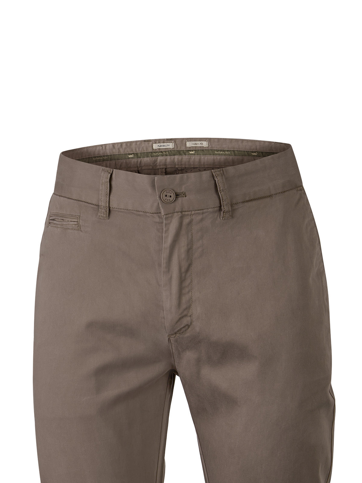 Pantalón Algodón Hombre Napoli Café Rockford