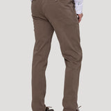 Pantalón Algodón Hombre Napoli Café Rockford