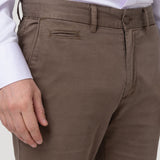 Pantalón Algodón Hombre Napoli Café Rockford