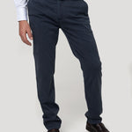 Pantalón Algodón Hombre Napoli Marino Rockford