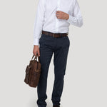 Pantalón Algodón Hombre Napoli Marino Rockford