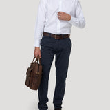 Pantalón Algodón Hombre Napoli Marino Rockford