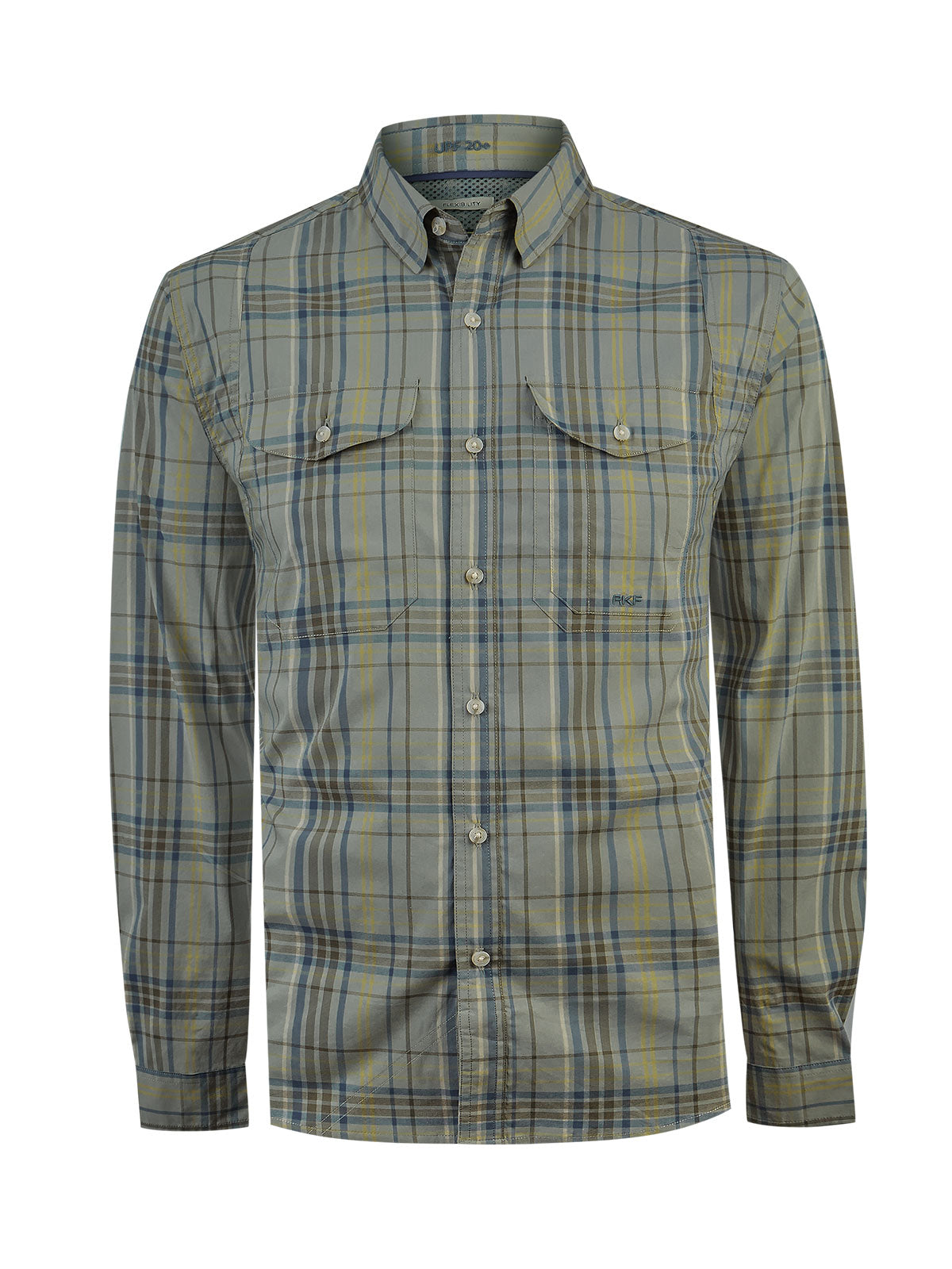 Camisa Algodón Orgánico Hombre Atacama Verde Rockford