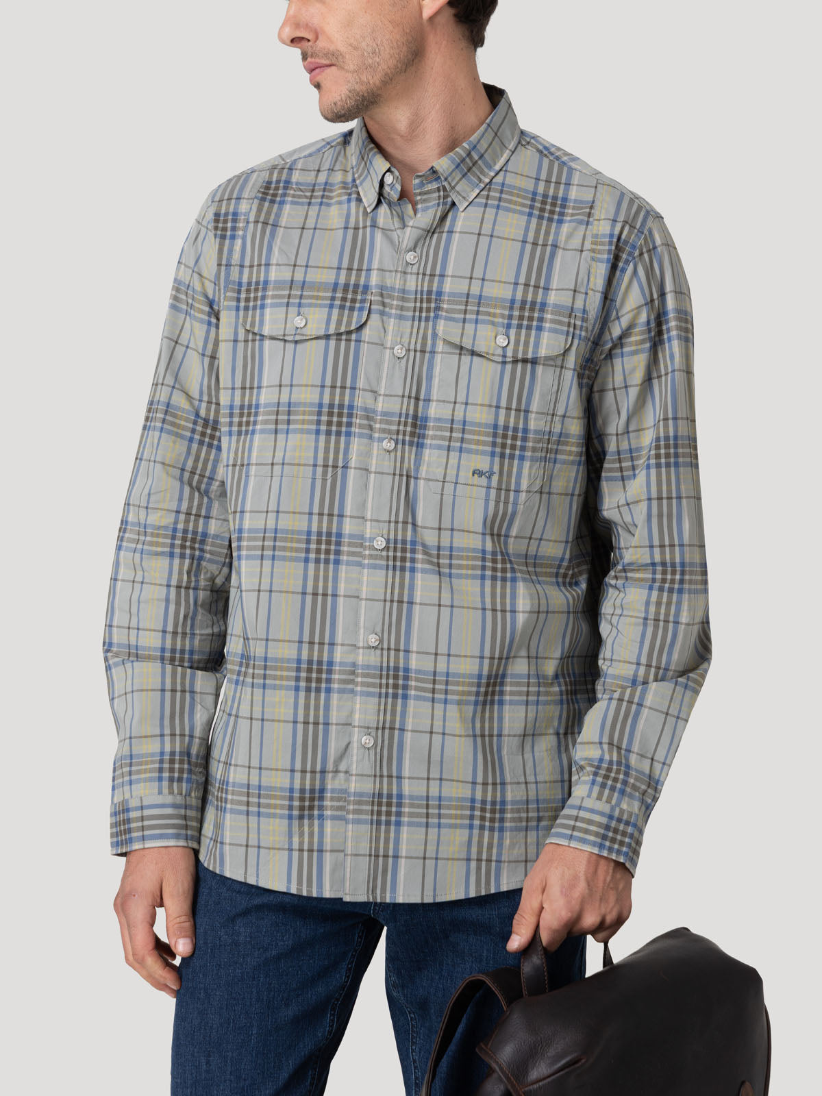 Camisa Algodón Orgánico Hombre Atacama Verde Rockford