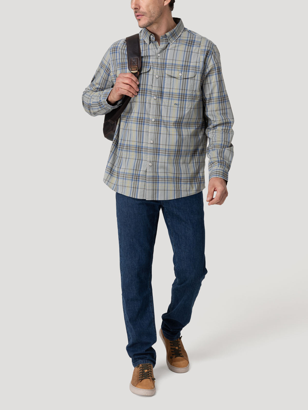 Camisa Algodón Orgánico Hombre Atacama Verde Rockford