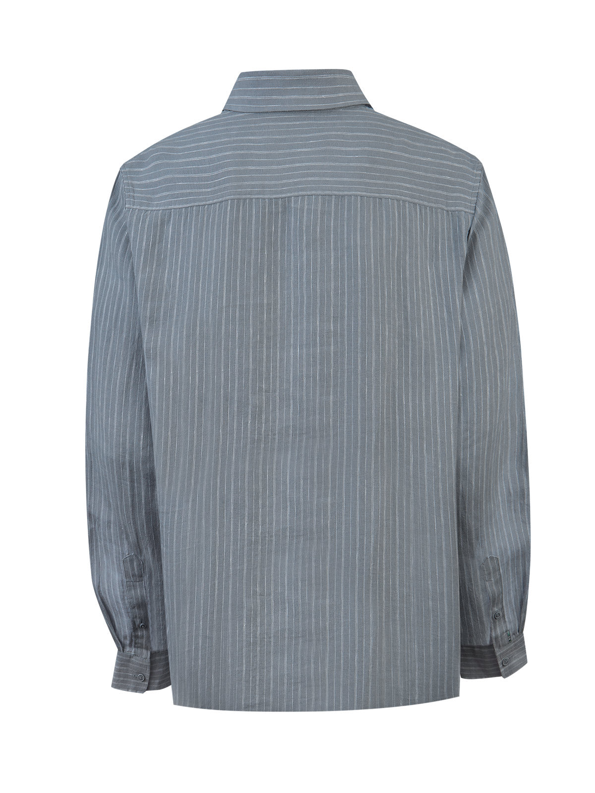 Camisa Lino Orgánico Hombre Linenmist Gris Rockford