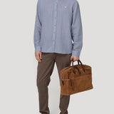 Camisa Lino Orgánico Hombre Linenmist Gris Rockford