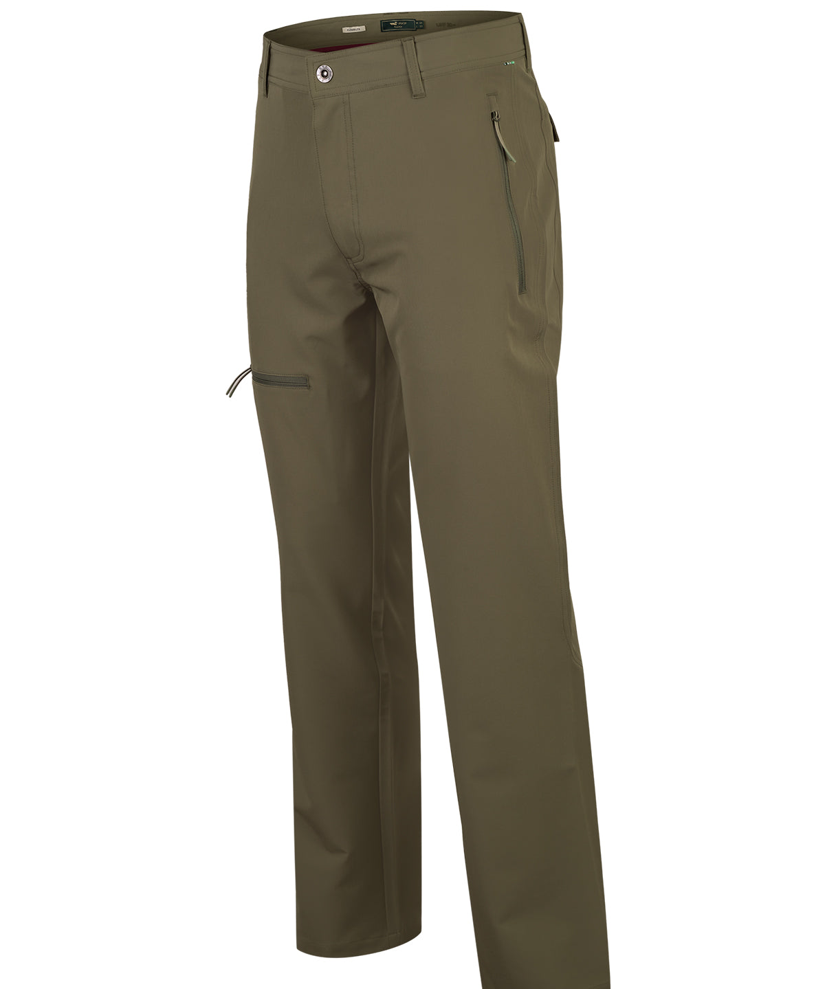 Pantalón Fibras Recicladas Hombre Hike Verde Rockford