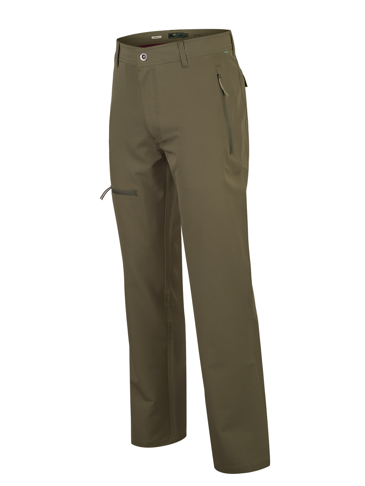 Pantalón Fibras Recicladas Hombre Hike Verde Rockford