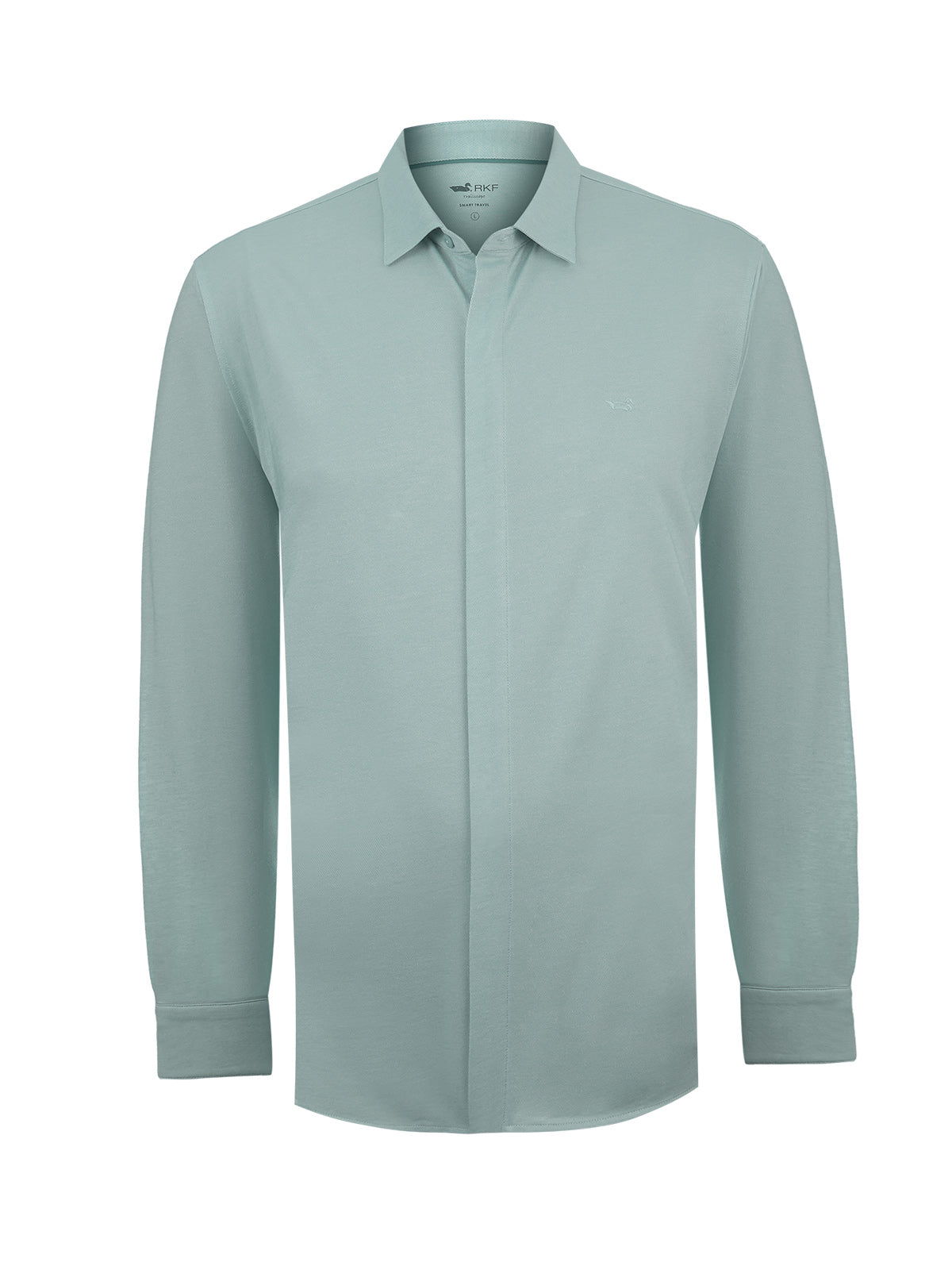 Camisa Algodón Pima Hombre Horizon Verde Rockford
