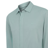 Camisa Algodón Pima Hombre Horizon Verde Rockford