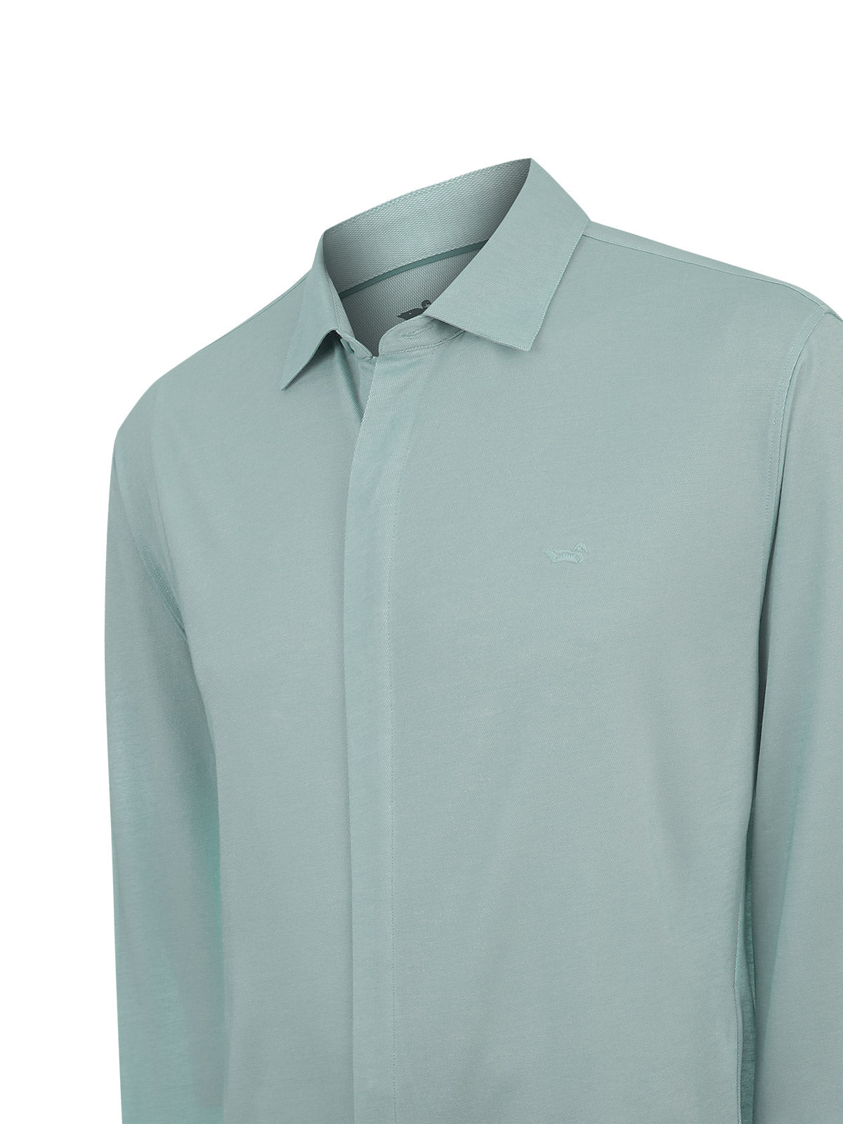 Camisa Algodón Pima Hombre Horizon Verde Rockford