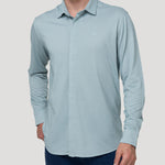 Camisa Algodón Pima Hombre Horizon Verde Rockford