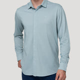 Camisa Algodón Pima Hombre Horizon Verde Rockford