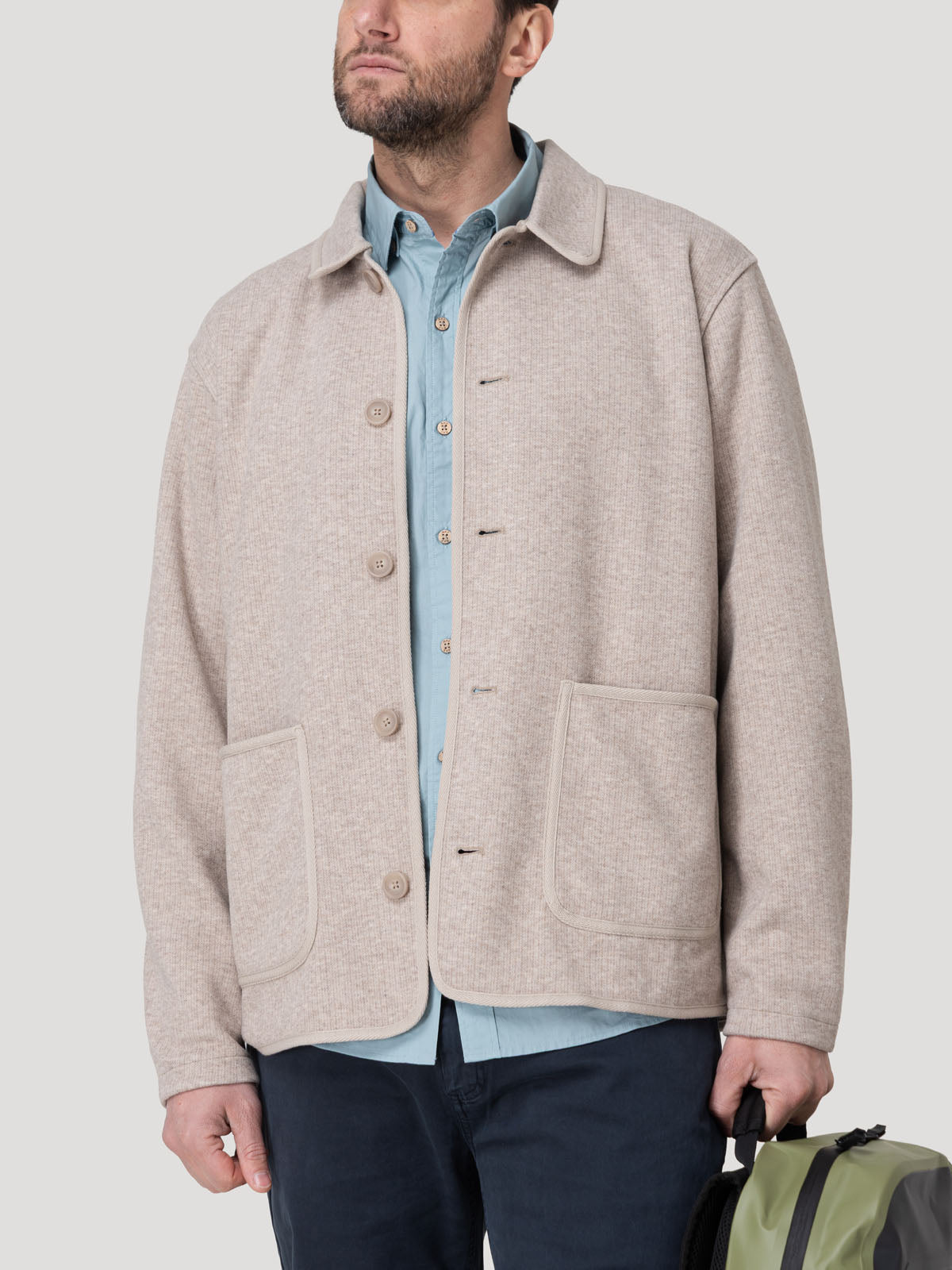 Polar Algodón Hombre Milo Beige Rockford