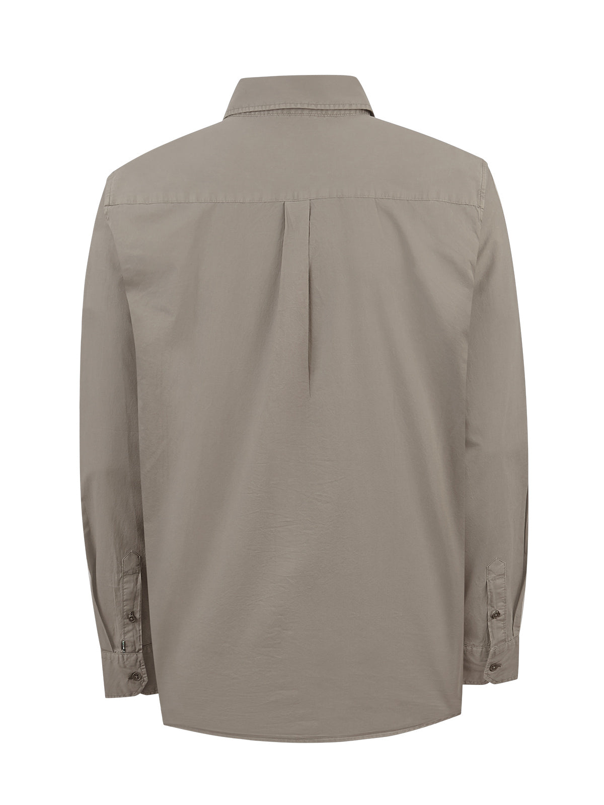 Camisa Algodón Orgánico Hombre Soft Café Rockford