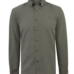 Camisa Algodón Orgánico Hombre Soft Verde Rockford