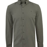 Camisa Algodón Orgánico Hombre Soft Verde Rockford