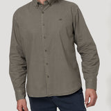 Camisa Algodón Orgánico Hombre Soft Verde Rockford