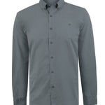 Camisa Algodón Orgánico Hombre Soft Gris Rockford