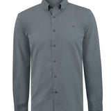 Camisa Algodón Orgánico Hombre Soft Gris Rockford