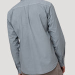 Camisa Algodón Orgánico Hombre Soft Gris Rockford