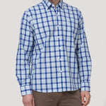 Camisa Algodón Orgánico Hombre Lighter Celeste Rockford