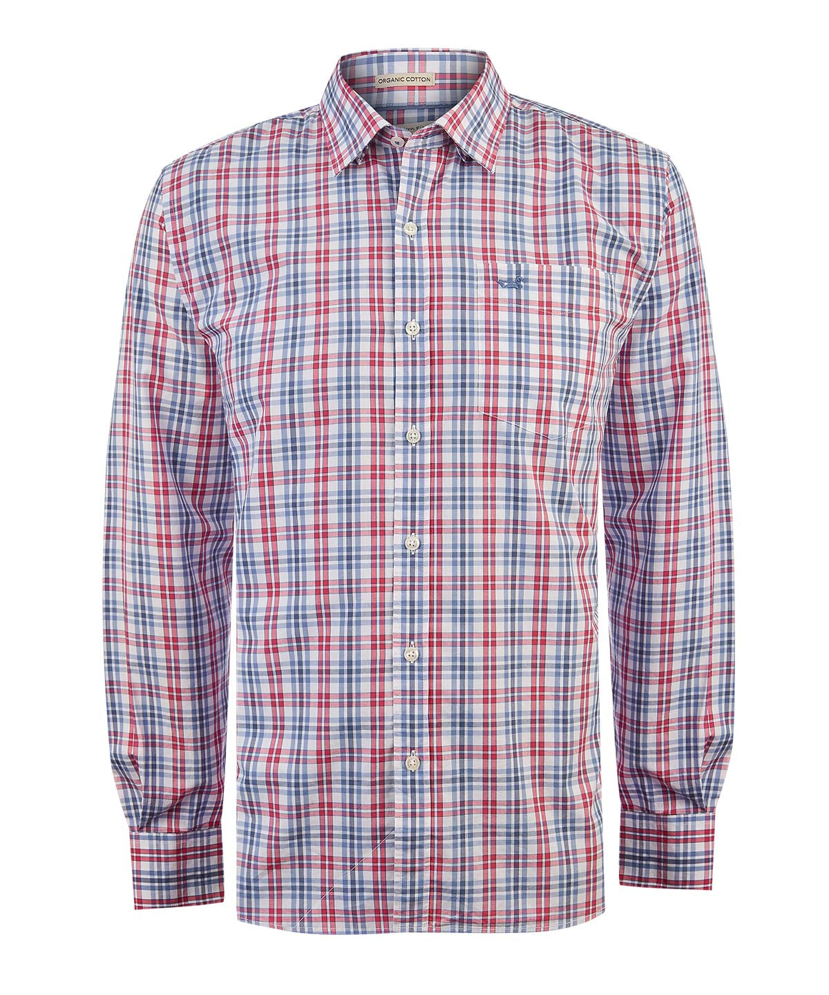 Camisa Algodón Orgánico Hombre Lighter Rojo Rockford
